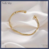 [Veli Shy] กำไลข้อมือสตรีแหวนโมเบียสกำไลข้อมือน้ำหนักเบาดีไซน์หรูหรากำไล Bestie ลมเย็นของขวัญเครื่องประดับ