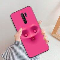 Xiaomi Redmi 9 Redmi9 M2004J19G M2004J19C 6.53 "ทีพียูอ่อนมีสีฝาหลังโทรศัพท์ซิลิโคนพิมพ์เคส