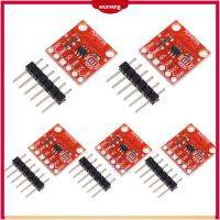 WUMENG 5Pcs I2C DAC โมดูล MCP4725 12บิตค่ะ 2.7โวลต์ถึง5.5โวลต์ บอร์ดพัฒนาพัฒนา Arduino DAC DAC พลังงานสูงกำลังสูง โมดูล Breakout Arduino สำหรับเด็ก