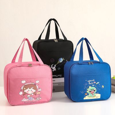 [COD] 2022 new cartoon insulated lunch box bag large-capacity primary and middle school students with rice office worker snack