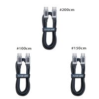 【CW】 40GD 20V5A PD 100W Double Type C Fast Data Cable for MACBOOK Wire Cable