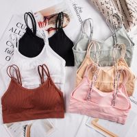 [ใหม่ H] โยคะผู้หญิงกีฬา Bra Top Running Brassiere กีฬา Top Bra Gym Push Up ฟิตเนส Backless สลิงผู้หญิง Bra Bh