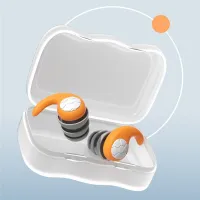 Silicone Swimming Waterproof Earplugs Sound Insulation Noise Reduction Earplugs Noise Filter Sleeping Three-layer Silent Earplug