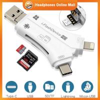 Card Reader 4-1 OTG Multi-Function Usb สำหรับ Iphone/ipad/macbook/android/camera