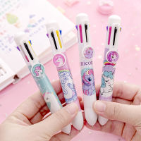 【✱2023 HOT✱】 hou20683 1x น่ารัก Kawaii Unicorn 8สีกดปากกาลูกลื่น Office โรงเรียนซัพพลาย Office ปากกาวาดรูปปากกาเครื่องเขียนสำหรับเด็ก