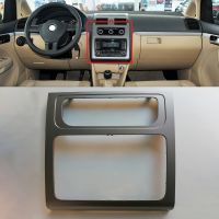 Yasong For VW Touran 11-15 Car Inner Center Console Trim Frame Air-conditioner Panel CD Recorder Easel Navigation Trim Bracket