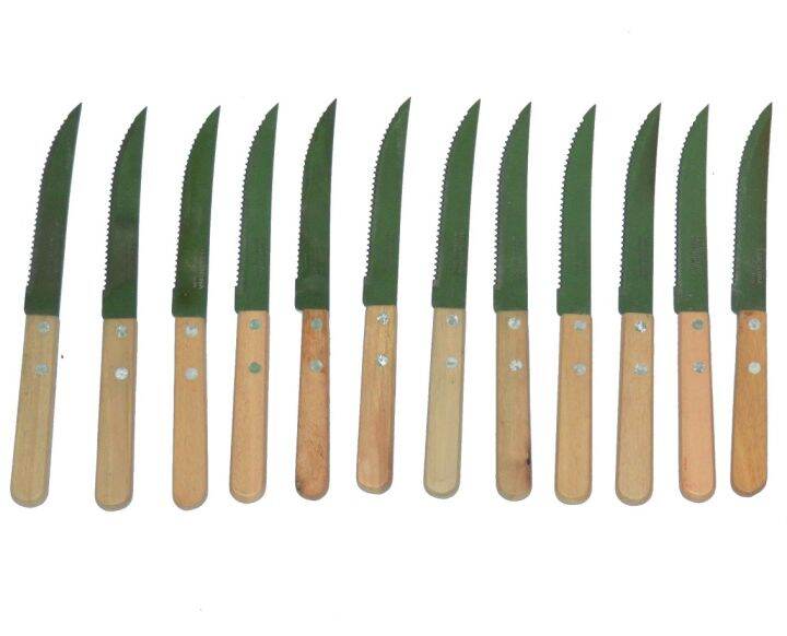 12 Pieces Steak Knife Set Dinner Essential Premium Steak Knife