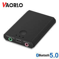 VAORLO 2 IN 1 บลูทูธส่งสัญญาณบลูทูธรับ 3.5 มิลลิเมตรมินิสเตอริโอAuidoอะแดปเตอร์ไร้สายสำหรับT V PCชุดอุปกรณ์ติดรถยนต์มาร์ทโฟนลำโพง