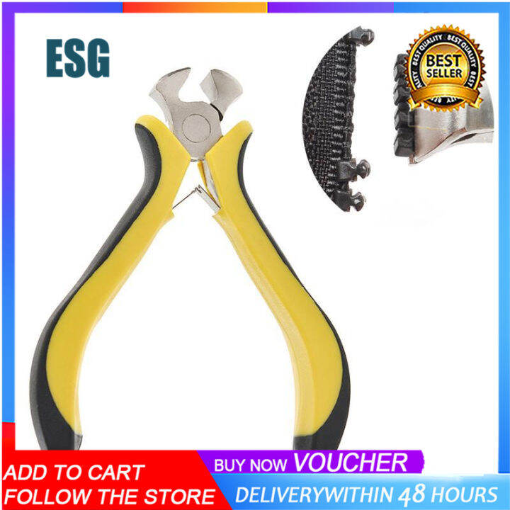 Zipper pliers diy code toothed metal pliers resin zipper installation