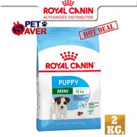 ด่วนโปร ส่งฟรี Royal Canin Mini Puppy 2kg สำหรับลูกสุนัข พันธุ์เล็ก 2 kg