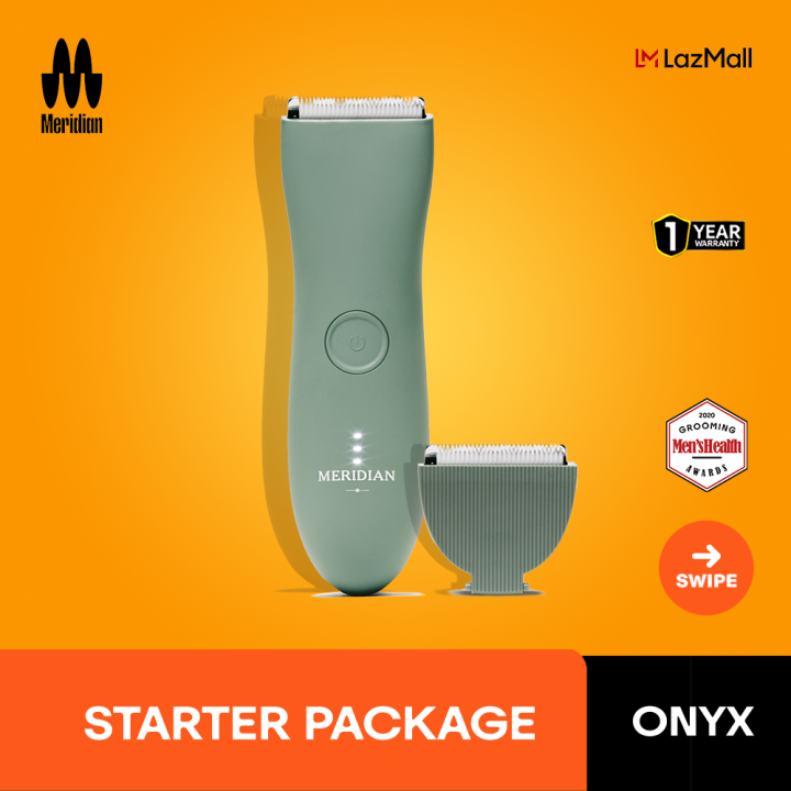 The Starter Package Trimmer by Meridian + Replacement Blade Lazada PH