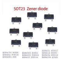 100pcs  SOT23  Zener diode   BZX84C9V1  BZX84C8V2  BZX84C7V5  BZX84C6V8  BZX84C6V2  BZX84C5V6  BZX84C5V1  BZX84C4V7  BZX84C4V3 Electrical Circuitry Pa