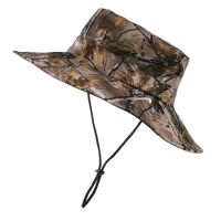 CAMOLAND Bonnie Camouflage Hats Men Tactical Army Bucket Hats Military Panama Summer Bucket Caps Hunting Hiking Outdoor Sun Hats