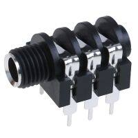 5X 6.5mm Stereo Audio Microphone Female Socket/Jack Connector 6P/6PIN