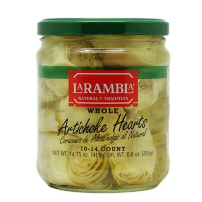 Premium import🔸( x 1) LA RAMBLA NATURAL ARTICHOCKES HEARTS 415 g ลาแรมบร้า อาติโชค นำเข้าจากสเปน [LR54]