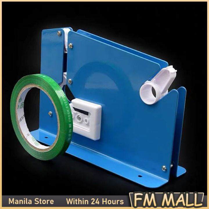 K8 Tape Bag Sealer Poly Bag Sealer Machine Shop Supermarket 12mm Metal