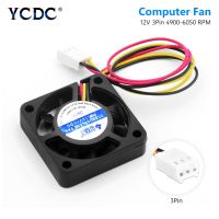 【cw】 Computer 40 x 10 mm fan Cooler 12V 4CM 40MM CPU Cooling 3 pin for video card Drop shipping ！