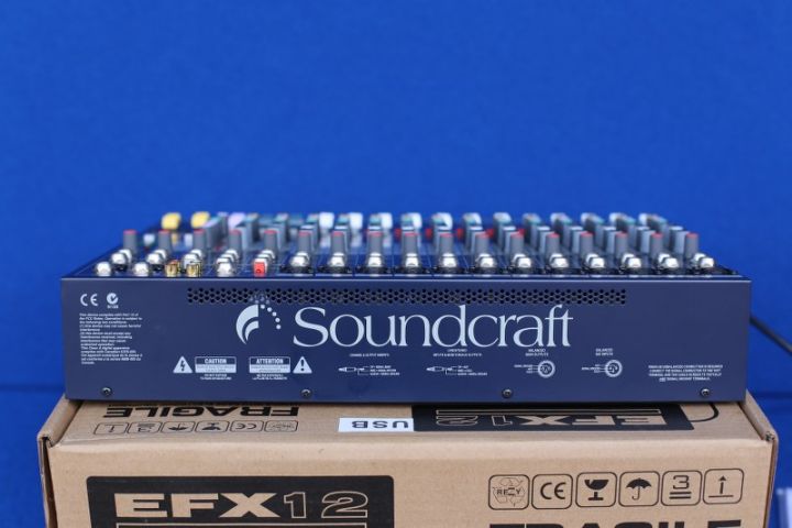 soundcraft-efx12-usb-อนาล็อก-มิกเซอร์-12-ชาแนล-พร้อมเอฟเฟ็คในตัว-mixer-คอนโซลผสมพร้อม-bluetooth-recording-mixer-professional-mixer-mixer-stage-performance-amplifier-ktv