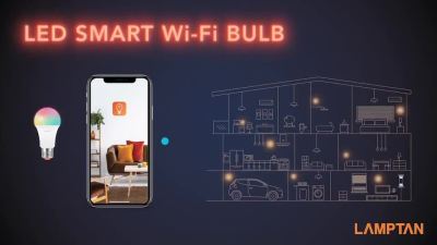 ( โปรโมชั่น++) คุ้มค่า LAMPTAN SMART Wi-Fi BULB หลอดไฟแอลอีดี สมาร์ท ไว-ไฟ บัลบ์ 10 วัตต์ แลมป์ตั้น ราคาสุดคุ้ม หลอด ไฟ หลอดไฟตกแต่ง หลอดไฟบ้าน หลอดไฟพลังแดด