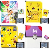 【LZ】 400-900 Pcs Pikachu Charizard Photo Album Notebook Pokemon Playing Cards Map Display Binder  Vmax  Protector Cards Book Fold