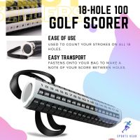 INESIS  ตัวนับแต้มกอล์ฟ ทีตั้งลูกกอล์ฟ กอล์ฟ ลูกกอล์ฟ Golf Ball 18-HOLE 100 GOLF SCORER ( ตัวนับแต้มกอล์ฟแบบ 18 หลุม รุ่น 100 ) ลูกกอล์ฟใหม่ golfball  ไม้กอล์ฟ