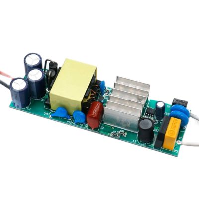 50W LED driver DC24-46V 1500mA Power Supply Constant current control Lighting transformer board with heat sink aluminum sheet Electrical Circuitry Par