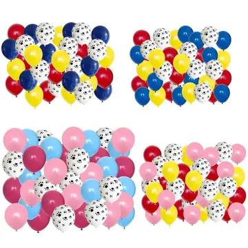 40pcs Mix Color Pets Dog Paw Latex Balloons Animal Theme Party