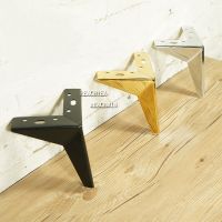 4Pcs Furniture Table Legs Metal Rhombus Sofa Legs Chair Legs Cupboard Cabinet Feet Height 10/13/15/17CM Furniture Leg Furniture Protectors Replacement