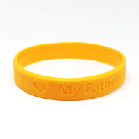 (ซื้อ 1 แถม 1) - ริสแบนด์ในหลวง I Love My Father - จะเป็นลูกที่ดีของพ่อตลอดไป