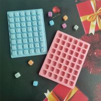 【CW】✜  48 Enghish Alphabet letter Silicone Mold Mould bake Bakeware Chocolate Decorating