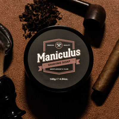 สบู่โกนหนวด Maniculus Shaving Soap Gentlemens Club (2021) ขนาด 140g