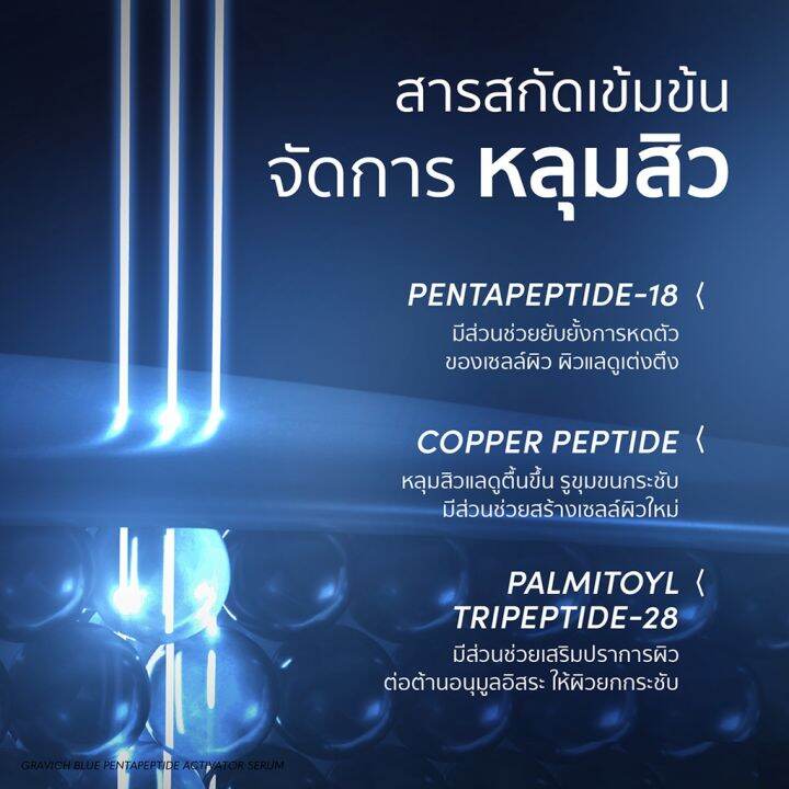 gravich-blue-pentapeptide-activator-serum-30-ml-เซรั่มลดหลุมสิว-รอยแผลเป็นจากสิว-30มล