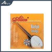 Mugig Alice Banjo Sts AJ07 AJ04สำหรับ4 St Banjo ชุบเหล็กเคลือบทองแดงอัลลอยสำหรับตกแต่งชิ้นส่วนแบนโจ