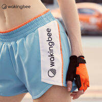 Wakingbee F1 Shorts (Blue) ขาสั้น สองชั้นกันโป๊ ใส่วิ่ง ฟิตเนส ลงน้ำได้ ทรงสวย ผ้าเบา แห้งไว มีกระเป๋า