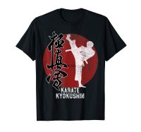 เสื้อยืดญี่ปุ่น Kyokushin ผู้ชายผู้หญิงเสื้อยืดคาราเต้ศิลปะการต่อสู้ขนาดเสื้อยืด Gift 6XL 5XL