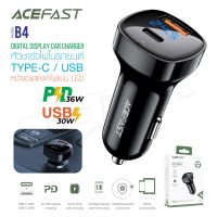 ACEFAST B4 หัวชาร์จ ที่ชาร์จในรถ ชาร์จเร็ว 66W 1ช่องไทป์ซี 1ช่องยูเอสบี Fast Charge Car Charger 66W (1xUSB-C+1xUSB-A)