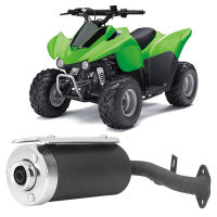 สกูตเตอร์ท่อไอเสียท่อโลหะผสมสำหรับ 43cc 49cc Quad ATV Mini Pocket Bikes