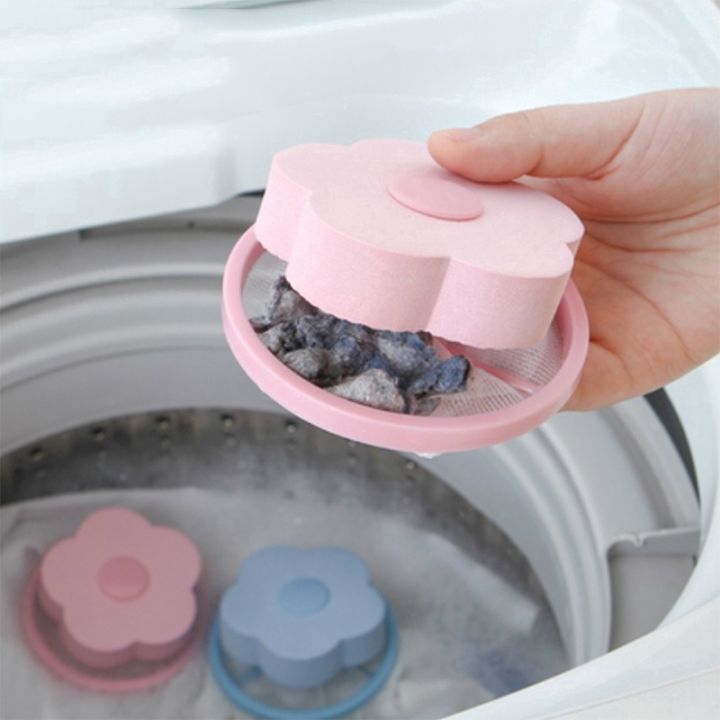 Reusable Washing Machine Lint Filter Bag Cleaning Balls Laundry Balls Discs  Dirty Fiber Collector Filter Mesh Pouch