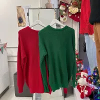 เสื้อกันหนาว ไหมพรม Christmas Theme (รหัส : KN62)