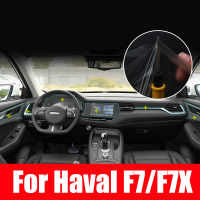 ภายในรถคอนโซลกลางโปร่งใส TPU ป้องกันฟิล์ม Anti-Scratch สำหรับ Haval F7 F7X 2019 2020 2021 2022 2023อุปกรณ์เสริม