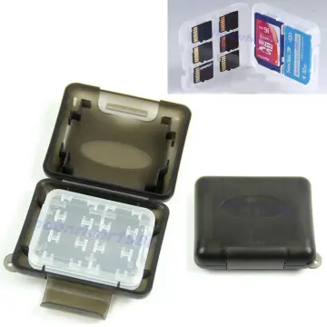 10PCS Micro SD TF SDHC Memory Card Case Clear Holder Storage Box Plastic Acc