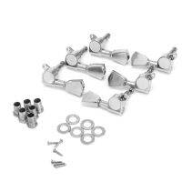 6Pro Chrome Guitar String Tuning Keys Pegs Tuners Machine Heads For Gibson 3R+3L Guitar Part Accessories