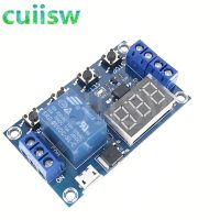 【CW】 5V 12V 24V Digital Delay Relay Cycle Timer Circuit Board Timing Module