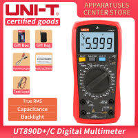 UNIT UT890D Plus Digital Multimeter True RMS UT890C UT890D Manual Range AC DC Frequency Capacitance Temperature Tester Backligh