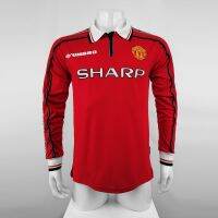 ﹊ เสื้อฟุตบอล แขนยาว สไตล์เรโทร 98-99 MU