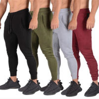 Autumn Joggers Pants Men Cotton Sweatpants Running Trackpants Gyms Fitness Training Skinny Trousers Male Sports Workout Bottoms