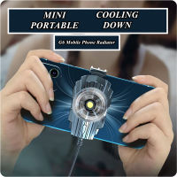 Universal Mini ศัพท์มือถือพัดลมระบายความร้อนหม้อน้ำ Turbo Hurricane เกม Cooler ศัพท์มือถือ Cool Heat Sink สำหรับ samsungxiaomi