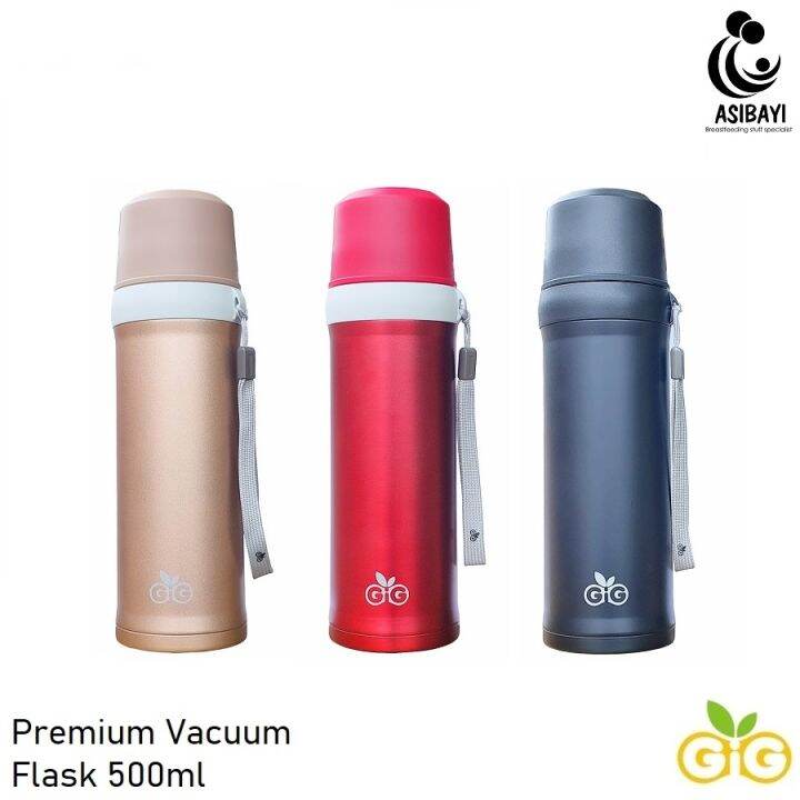 GIG Baby Premium Vacuum Bottle Flask 500ml Termos Air Panas Tahan Lama
