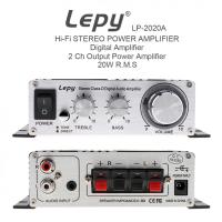 LP-2020A 20W x 2 2CH Stereo Class-D Digital Car Amplifier DC 12 - 13.5V Hi-Fi Stereo Amplifier with Over-current Protection