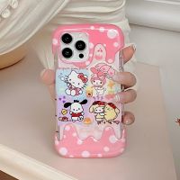 เคสโทรศัพท์ซิลิโคนนิ่มลายการ์ตูน Hello Kitty My Melody เคสโทรศัพท์มือถือ Pochacco Pomppurin สำหรับ iPhone 14 Pro Max 13 Pro Max 12 Pro Max ฝาหลังสำหรับ iPhone 11